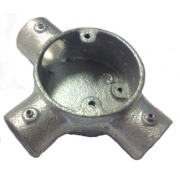 Conlok 25mm Galvanised Tee Box